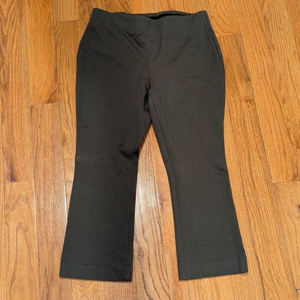 Talbots Size 8P Olive Green Montauk Pull On Pants Preppy Nautical Business
